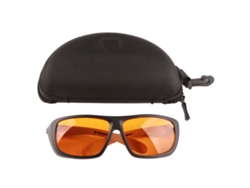 Gafas de seguridad láser 190-500nm OD5+ Gafas de policarbonato para proyectos de fibra óptica | Sin marca