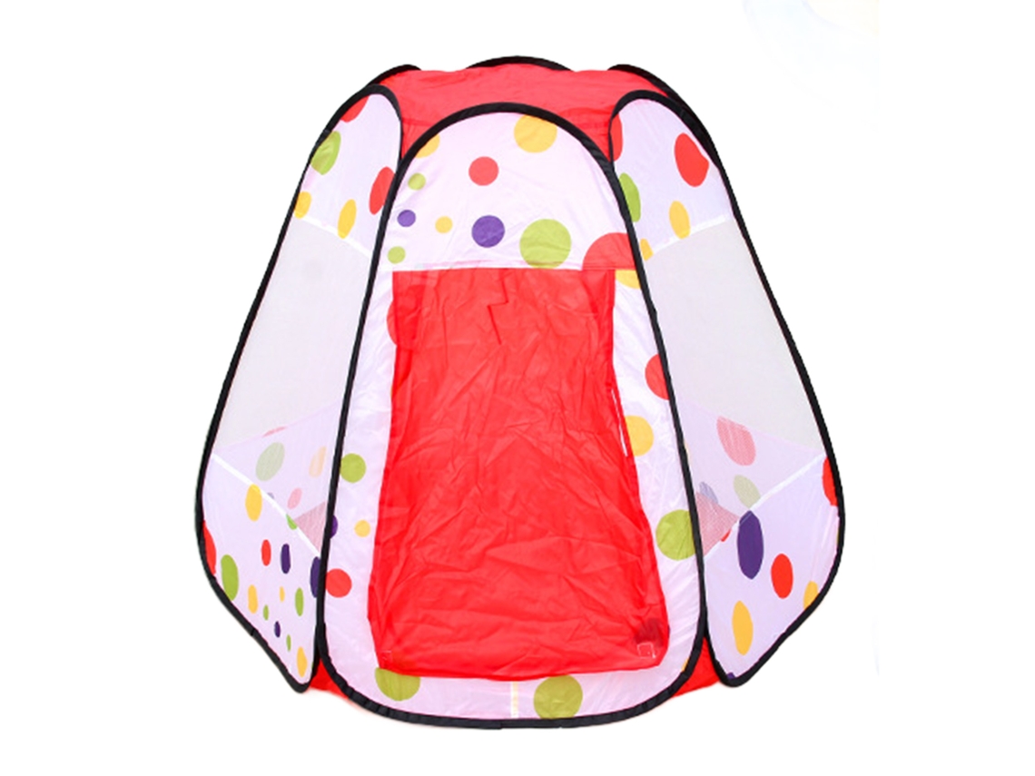 Yncm-1 Pcs Tienda De Juego Plegable Portátil Para Niños, Toldo Infantil Interior Y Exterior, Casa De Juguete Regalo (rojo 3)