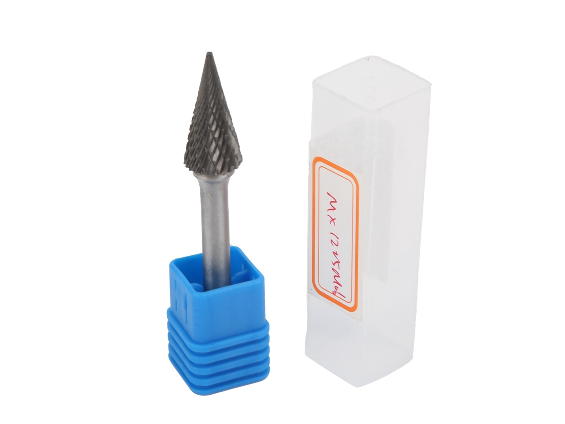 Cabezal De Lijado De Acero De Tungsteno De Doble Grano De 12 Mm Para Accesorios De Herramientas Rotativas Dremel (m1225m06)