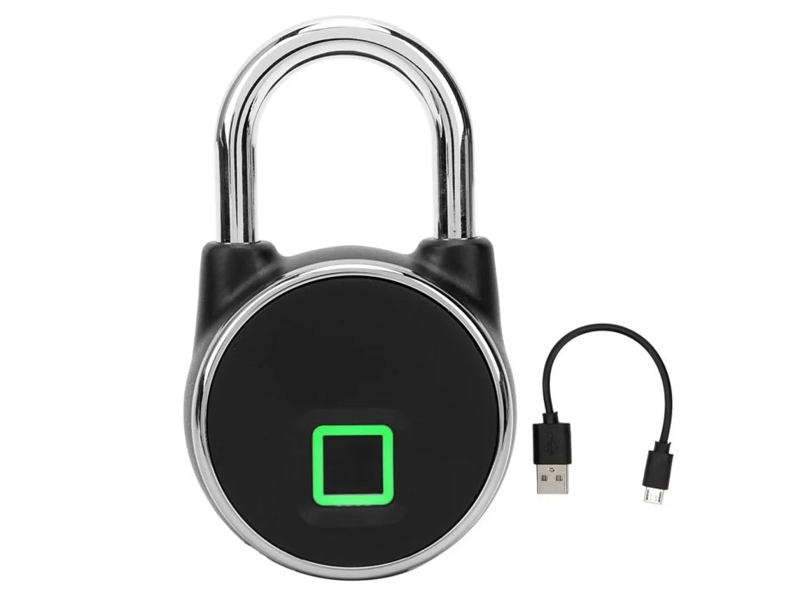 Escáner De Huellas Dactilares Inteligente, Visualización De Fecha, Aplicación Bluetooth, Clasificación De Impermeabilidad Ip65, Tiempo De Espera Prolongado, Portátil, Seguridad Para El Hogar Brilvibe-wer