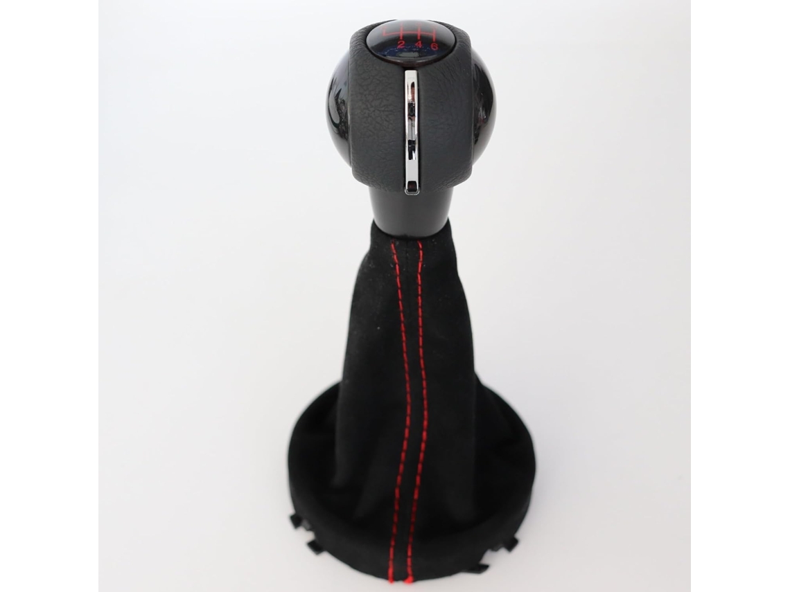 Pomo De Palanca Cambios Manual 6 Velocidades Para Automóvil, Con Cubierta Y Funda Cuero, Mini Cooper F55 F56