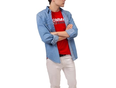 Camiseta de Hombre TOMMY JEANS Rojo (XL)