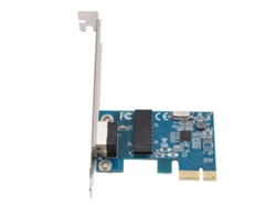 Placa De Rede Pcie Gigabit Ethernet Com Porta Rj45 Função Sem Disco Para Computador Desktop