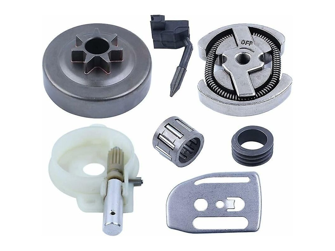 2026-Engranaje de bomba de aceite 325-7t para Husqvarna 137 136 141 142 36 41 con tambor de embrague