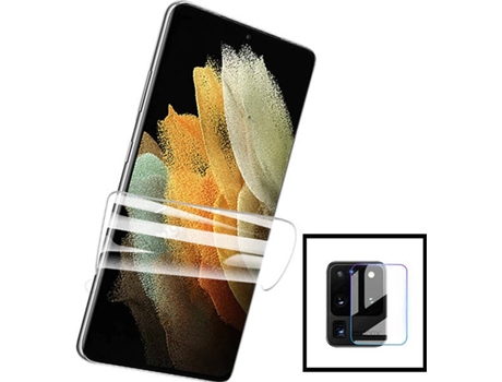 Protector de Pantalla Gel Samsung Galaxy A70 G4M Frente y Cámara