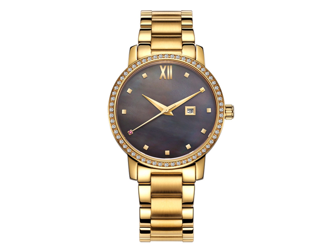 Reloj De Pulsera De Cuarzo Zhoulianfa Con Esfera Redonda Sencilla Y Correa De Lona, Resistente Al Agua (negro)