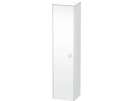 Armario DURAVIT Brioso alto 177,0x42,0x36,0 cm 1 puerta abatible a la izquierda 1 balda de madera 3 baldas de cristal