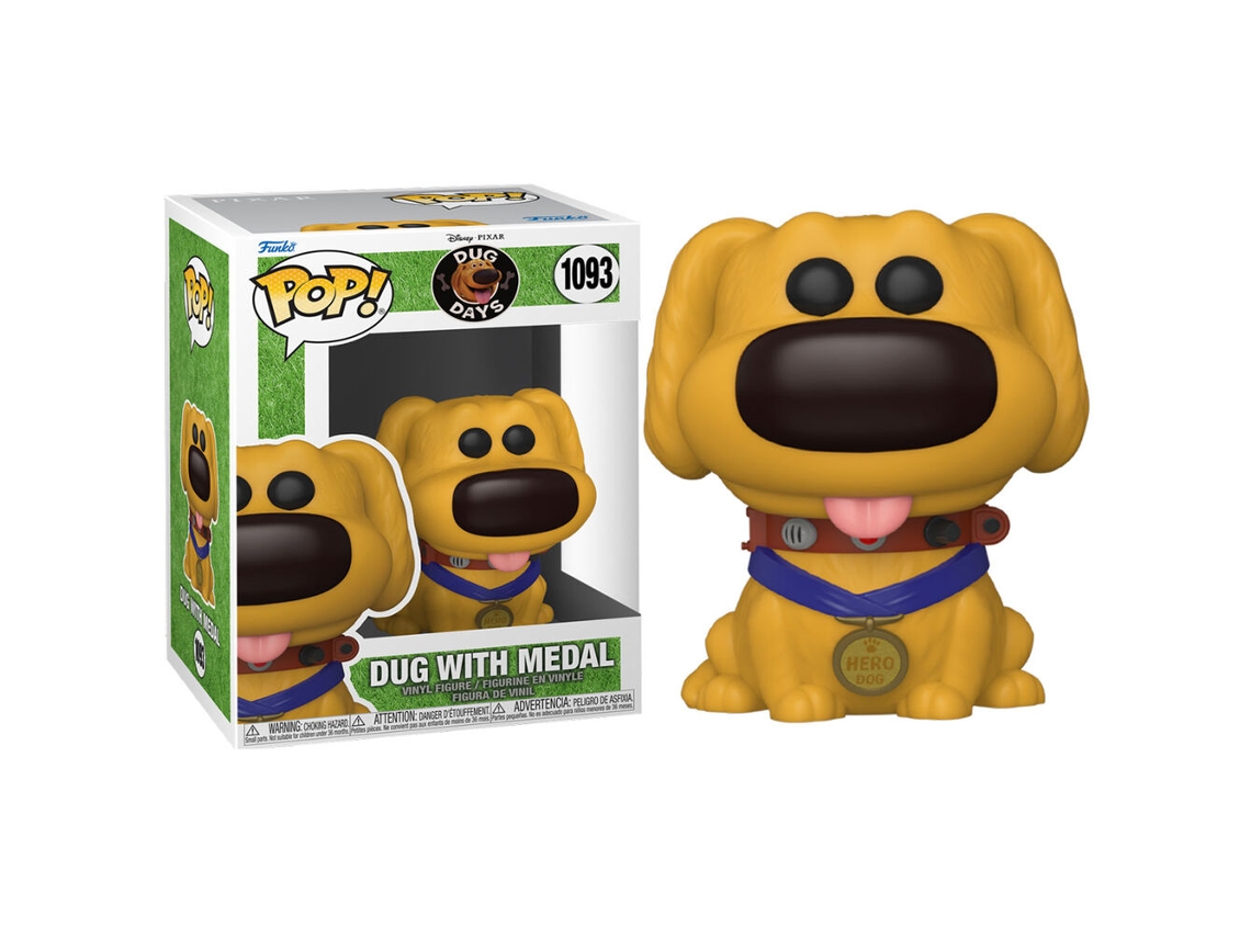 Figura Pop Disney Dug Days Hero Dug B.Active