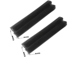 Juego De 2 Cortinas De Malla Metálica Para Chimenea, 61 X 53,3 Cm, Barrera Ignífuga.