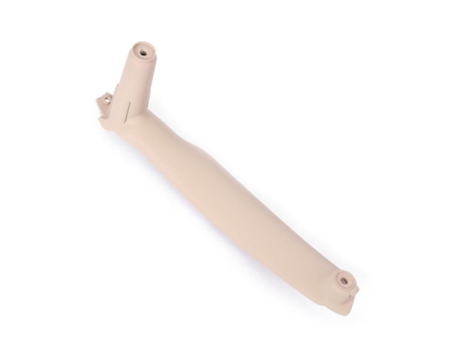 Coche derecha e izquierda panel de la puerta interior tirador de la manija cubierta de la moldura accesorios interiores del automóvil[Beige A La Iz...
