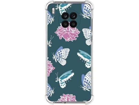 Carcasa Huawei Honor 50 Lite 5G TUMUNDOSMARTPHONE Dibujos Antigolpes Flores 10 Multicolor