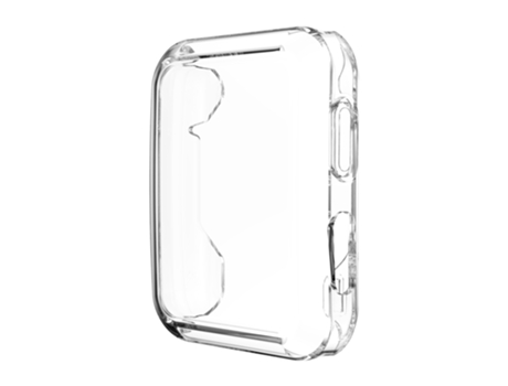 Estuche de reloj de TPU con galvanoplastia de cobertura total para Huawei Watch D (transparente)
