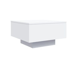 Maison Exclusive - Mesa De Centro Madera De Ingeniería Blanco 55x55x31 Cm