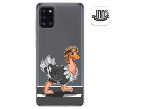 Carcasa Samsung Galaxy A31 TUMUNDOSMARTPHONE Avestruz Multicolor