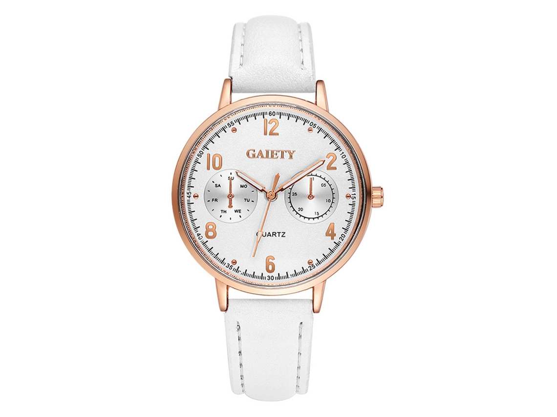 Reloj De Pulsera De Moda Para Mujer Con Movimiento De Cuarzo Analógico Con Diamantes De Imitación Y Correa De Piel Sintética Azul.