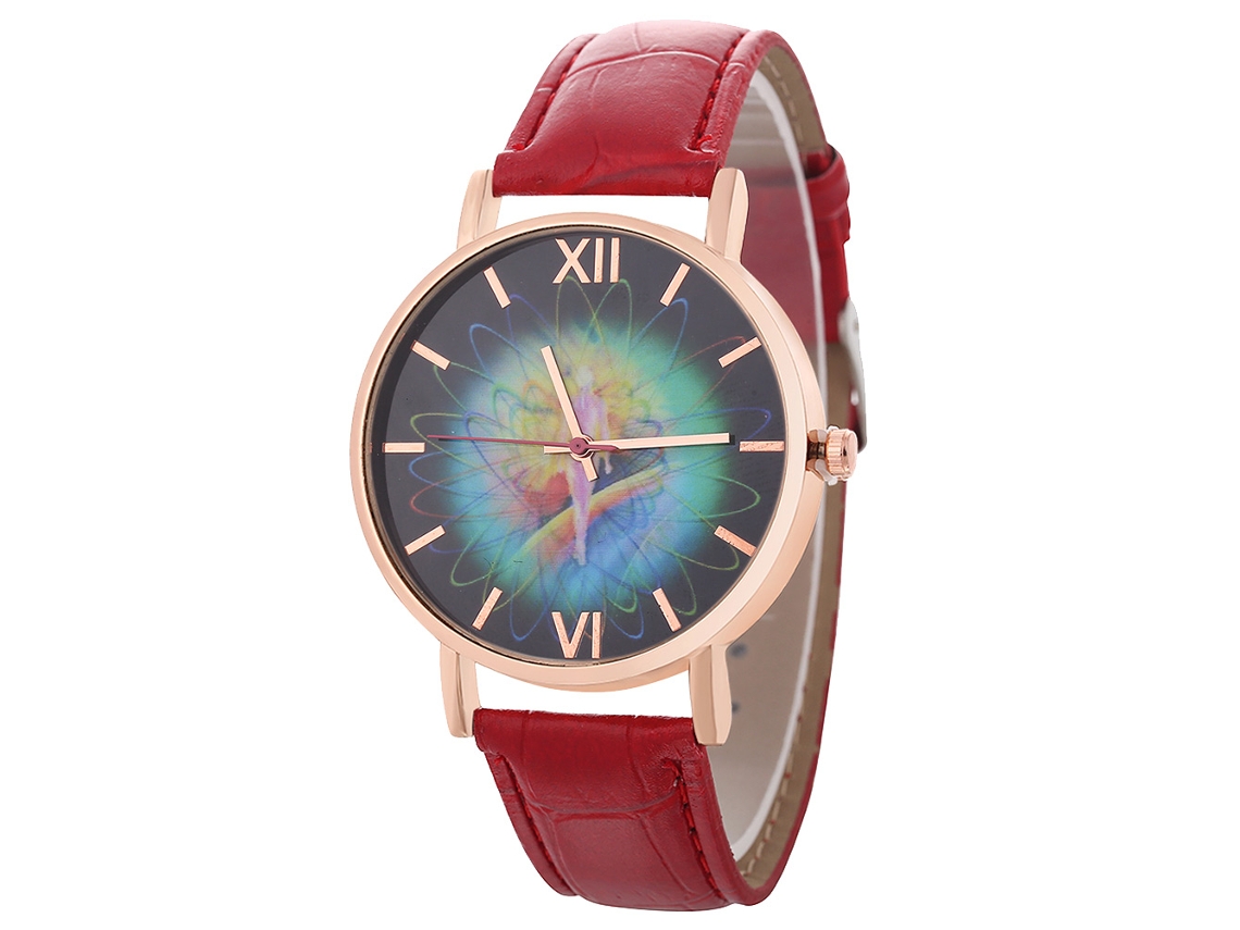 Reloj De Pulsera Analógico De Cuarzo Redondo, Moderno, Unisex.
