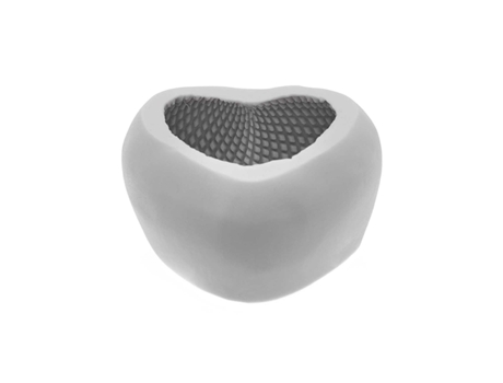 Molde para velas corazón pequeño 5 cm RICO DESIGN