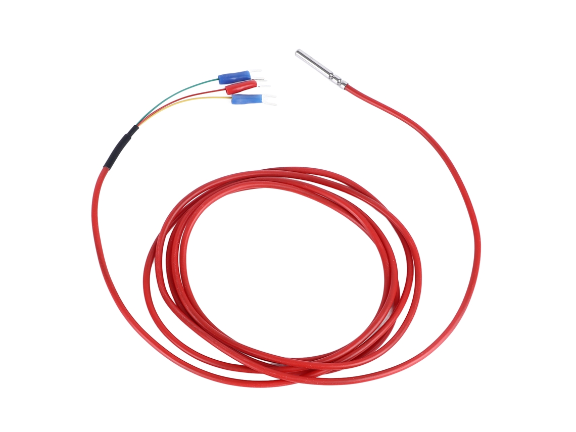 Sonda De Sensor De Temperatura De Termopar, Impermeable, De Acero Inoxidable, Ptfe, Color Plata -50~350℃