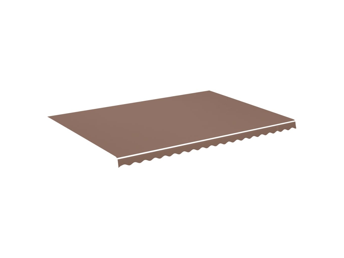 Maison Exclusive - Tela De Repuesto Para Toldo Marrón 5x3,5 M