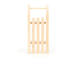 Trineo De Madera En Miniatura A Escala 1:12 Para Casa De Muñecas, Accesorio Navideño Para Manualidades, Regalo Para Niños.