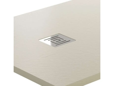 ARDESIA - PLATO DE DUCHA DE RESINA MINERAL - mampara de ducha - BEIGE - 200X70CM GME