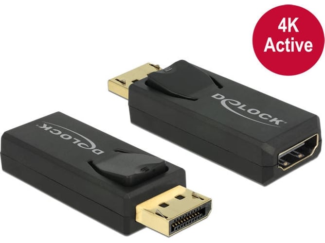 Adaptador HDMI DELOCK (DisplayPort - HDMI)