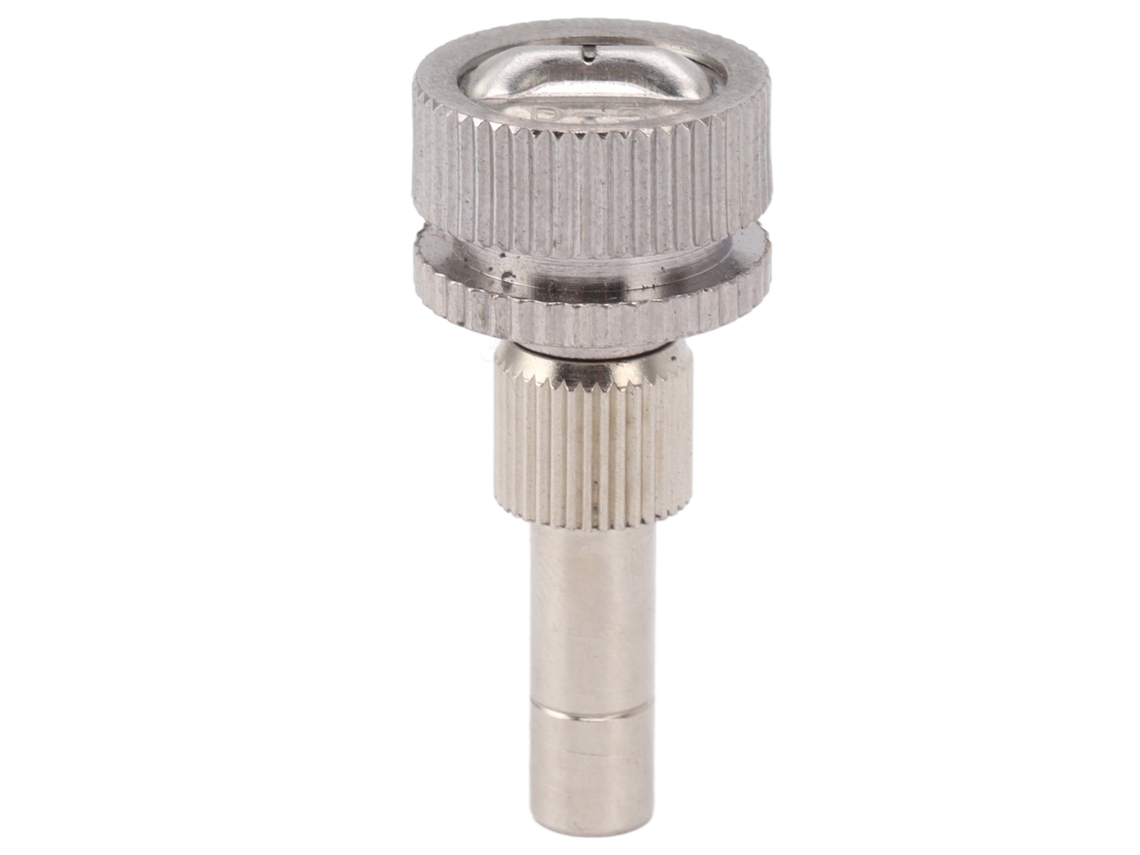 Conector rápido de latón de 6 mm para atomizador y sistema de enfriamiento de boquillas.