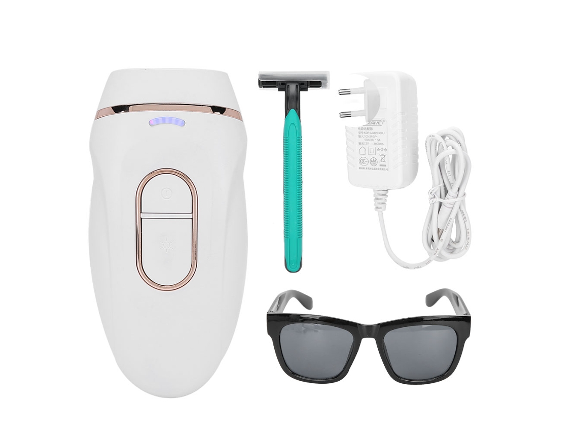 Máquina De Depilación Ipl 600.000 Flash Para Mujer, Herramienta De Depilación Corporal Para El Hogar, Plug 110-240veu