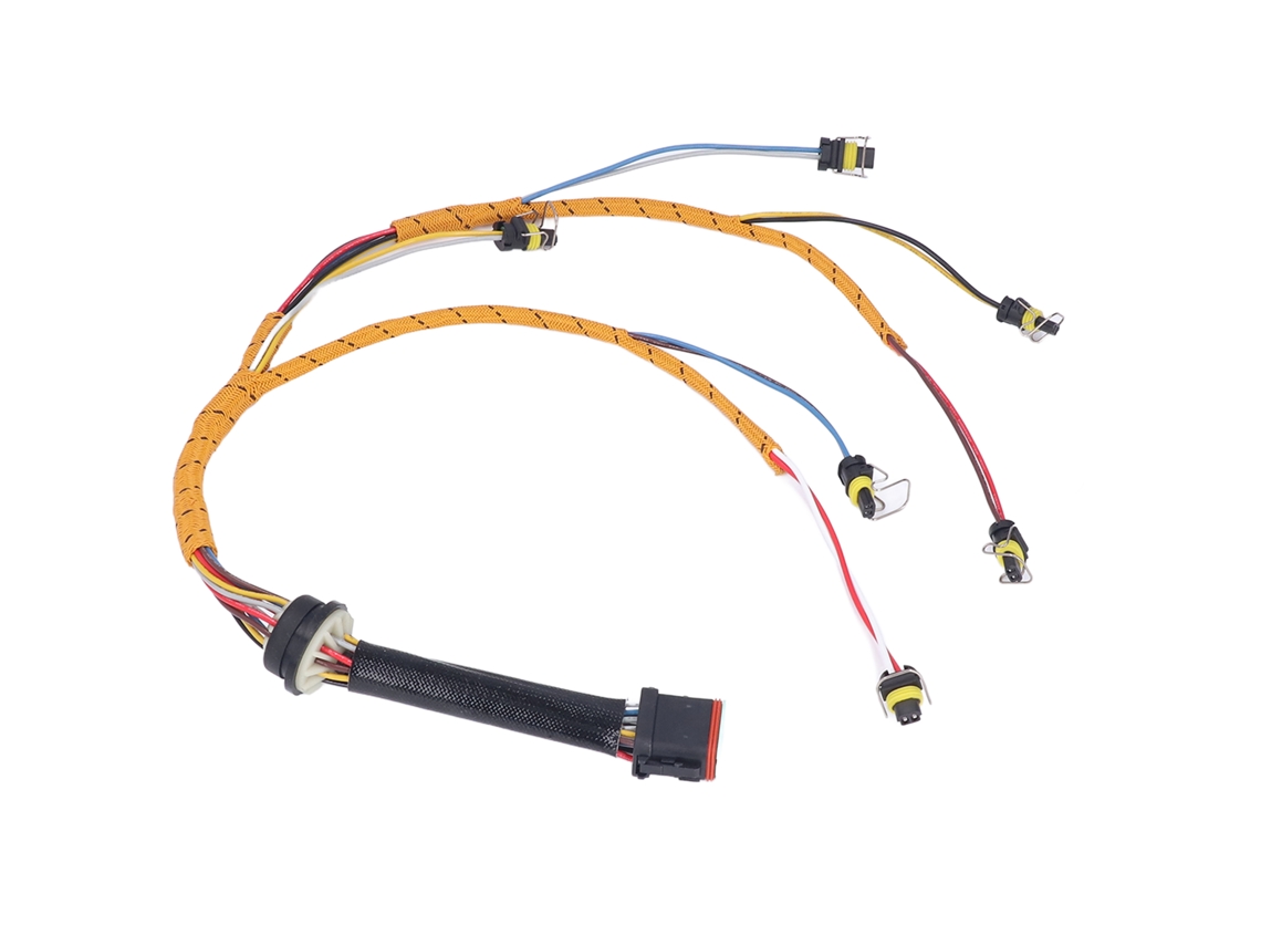 Inyector de combustible 222-5917 de repuesto para motor Caterpillar C7 Tosd-28-001 (modelo 2026as-cableado)