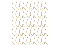 5 Anzuelos De Pesca De Acero Al Carbono Duraderos Con Barba Afilada Herramienta Compacta De Pesca