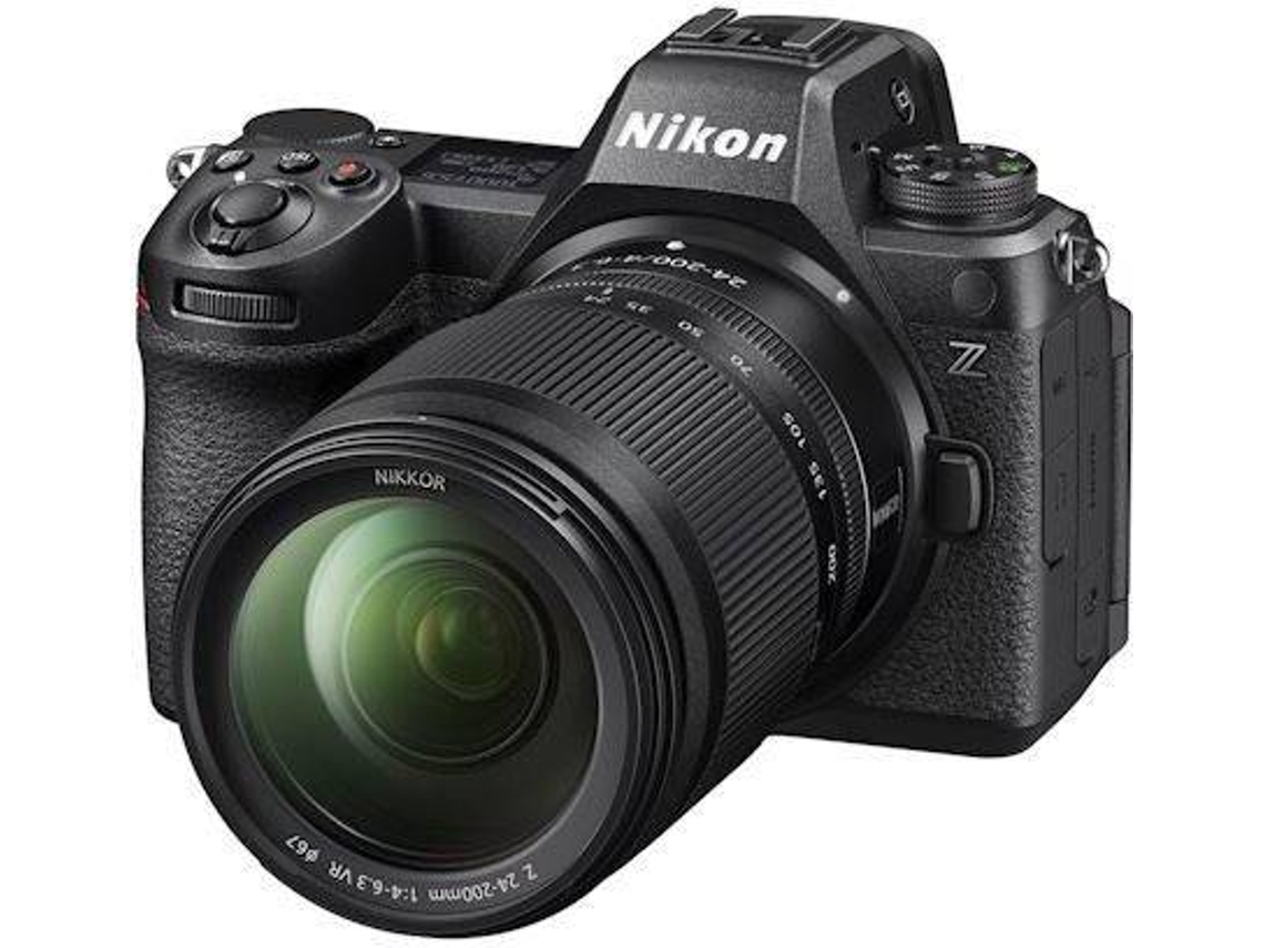 Máquina Fotográfica Reflex NIKON Z6 III 24-200F/4-6.3 (Negro - 24.5 MP - Sensor: Nikon Z - ISO: 100-64000)