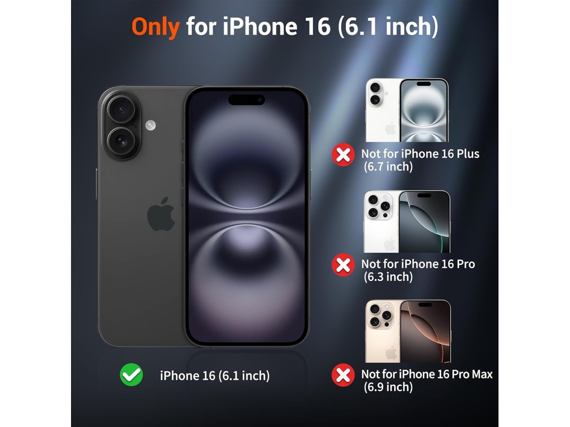 Funda magnética AEUZWR compatible con iPhone 16 con protector de cámara, soporte integrado y resistente a impactos, color oro rosa
