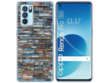 Carcasa Oppo Reno 6 Pro 5G TUMUNDOSMARTPHONE Dibujos Multicolor