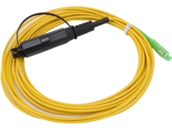 Cable Blindado De Fibra Óptica Impermeable Con Conectores Sc.