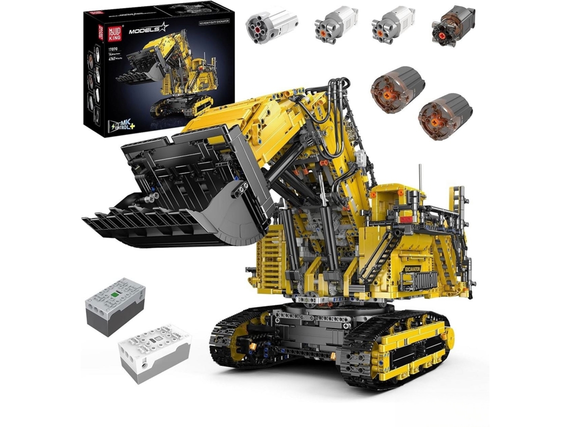 Mould King Technic Excavadora Liebherr R 9800 Teledirigida 17070