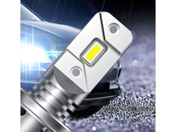 Bombillas LED para faros delanteros de coche H11-H1 H3 H7 H4 H11 (2 unidades, 1:1, Canbus, 30 W, 1600 lm, superbrillantes, 12 V)