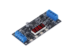 Módulo temporizador de disparo bifuncional Altiro-Black con interruptor de retardo ajustable DC7-30V