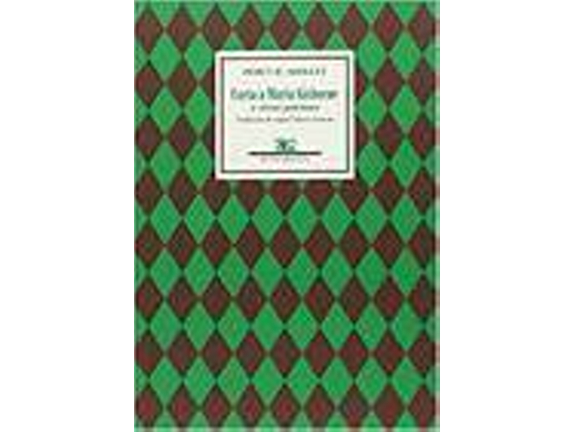 Libro Carta A Maria Gisborne Y Otros Poemas de Percy B. Shelley (Inglés)