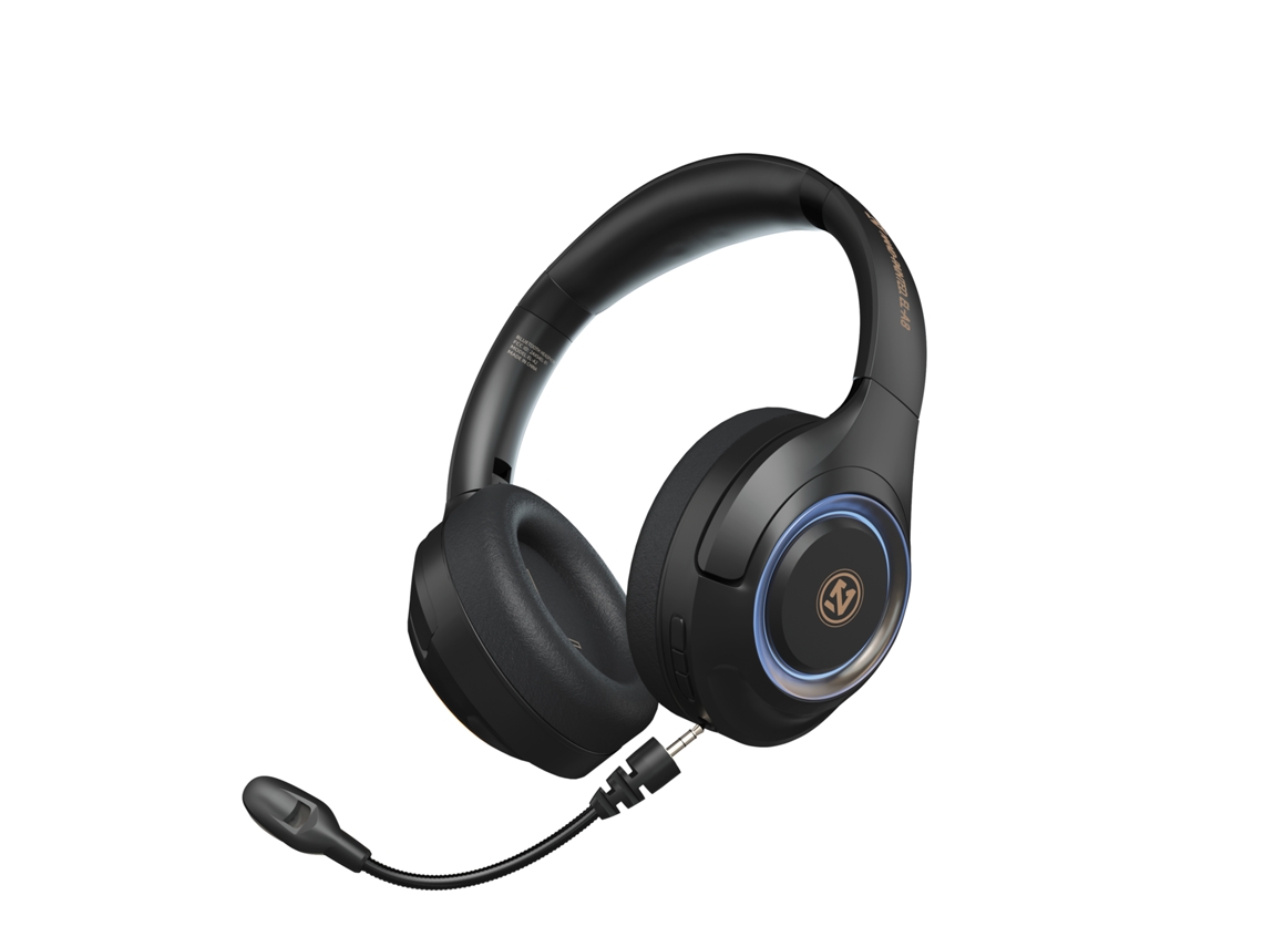 Auriculares Inalámbricos Para Juegos V5.1 Estéreo Con Micrófono Y Cable (negros)