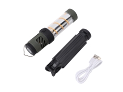 2026-linterna Led Portátil Para Camping Impermeable Recargable Por Usb Con Imán Luz De Emergencia Para Senderismo Al Aire Libre