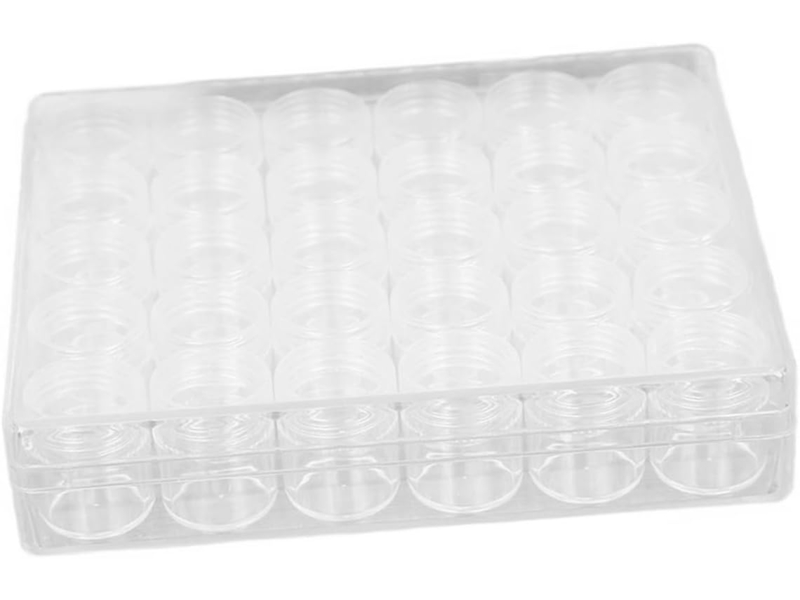 Caja Transparente Para Guardar Tarros De Crema Y Muestras De Productos De Belleza.