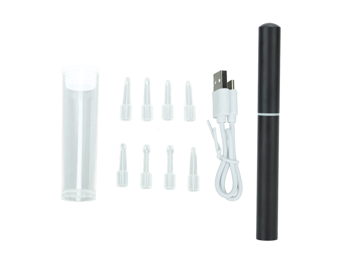 Herramienta Para Eliminar El Cerumen Con Cámara Hd 1080p, Wifi, 6 Led, Protección Ip67 Para Adultos Y Niños.