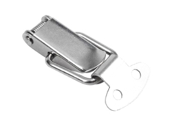 Pestillo De Palanca Con Resorte Plateado Para Gabinetes 4 Piezas 45mm Material Metal Plata