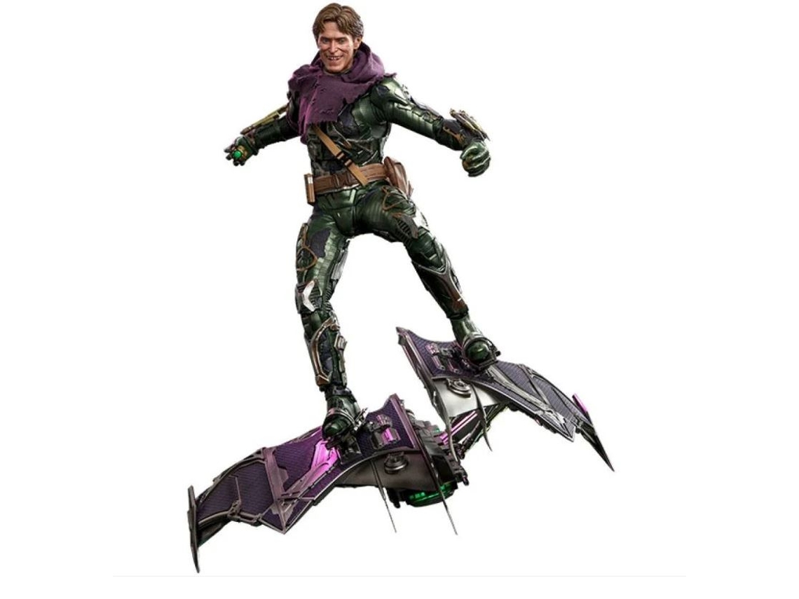 Figura Hot Toys MMS674 - Marvel Comics - Spider Man No Way Home - Green Goblin Upgraded Suit Version