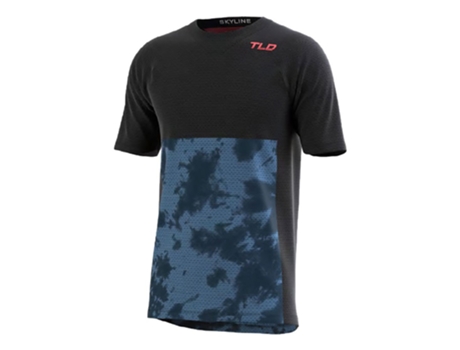 Jerseys TROY LEE DESIGNS Enduro Jersey Manga Curta Skyline Air Azul,Preto M Homem
