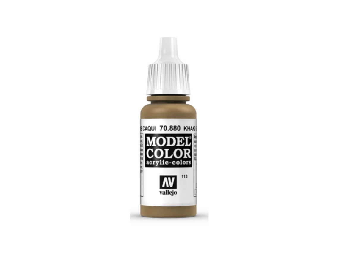 Pintura Acrílica Mate 17 Ml ACRYLICOS VALLEJO 880 Gris Caqui