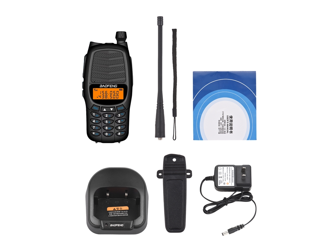 Radios bidireccionales Baofeng para adultos, de largo alcance, walkie-talkie profesional.