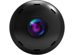 Minicámara espía Bestvite con detección automática, ideal para interiores, batería de larga duración de 64 GB (negra)