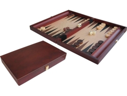 Backgammon 35x24cm madera incrustada