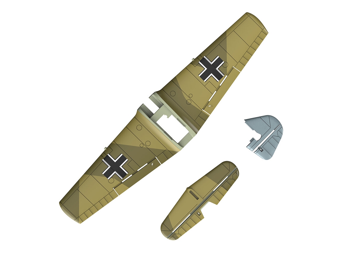 Tren De Aterrizaje Eachine Bf109 Mini 400mm Repuestos Hélice Receptor Tren Caja Engranajes Fuselaje Varilla Ala